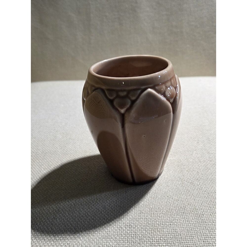 Vintage Rookwood Art Pottery Lotus Leaf Vase #2090 - Factory Second